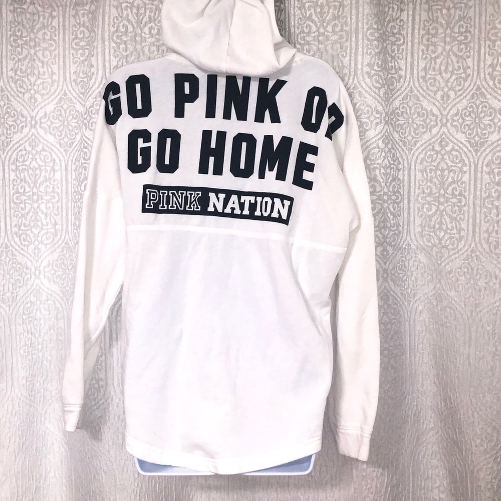 Victoria’s Secret PINK Nation pullover hoodie Sz.S